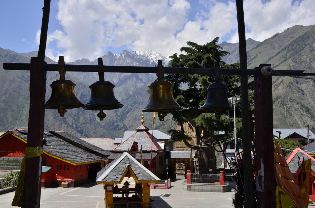 Small and large temples at Bharmour