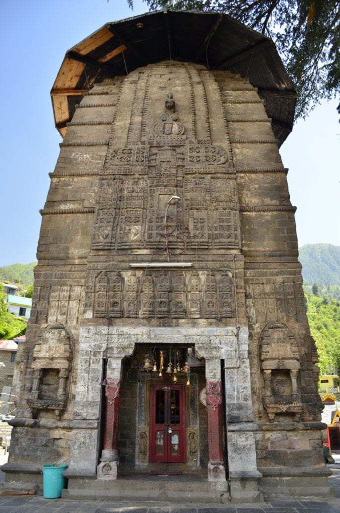 Chaurasi temple complex in Bharmour