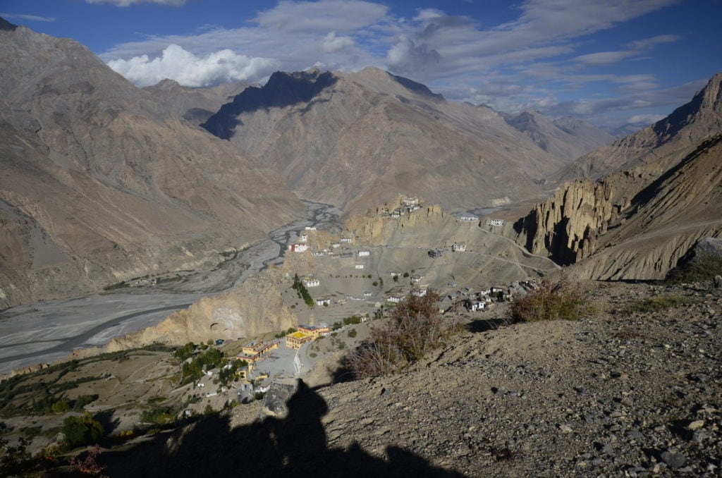 Dhankar Monastery from further above