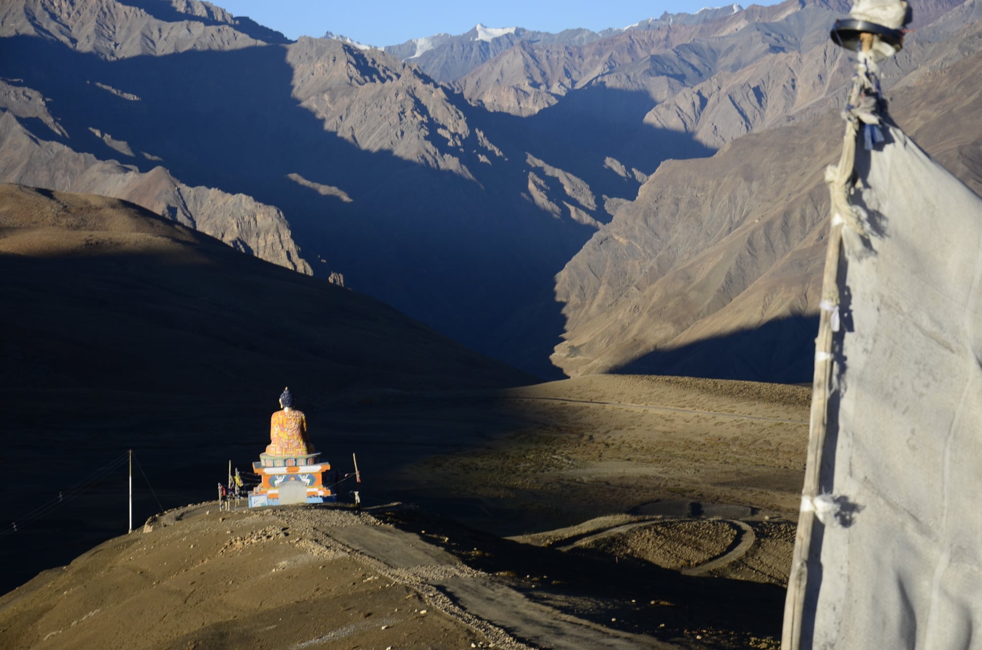 Buddha Gazing at Langza